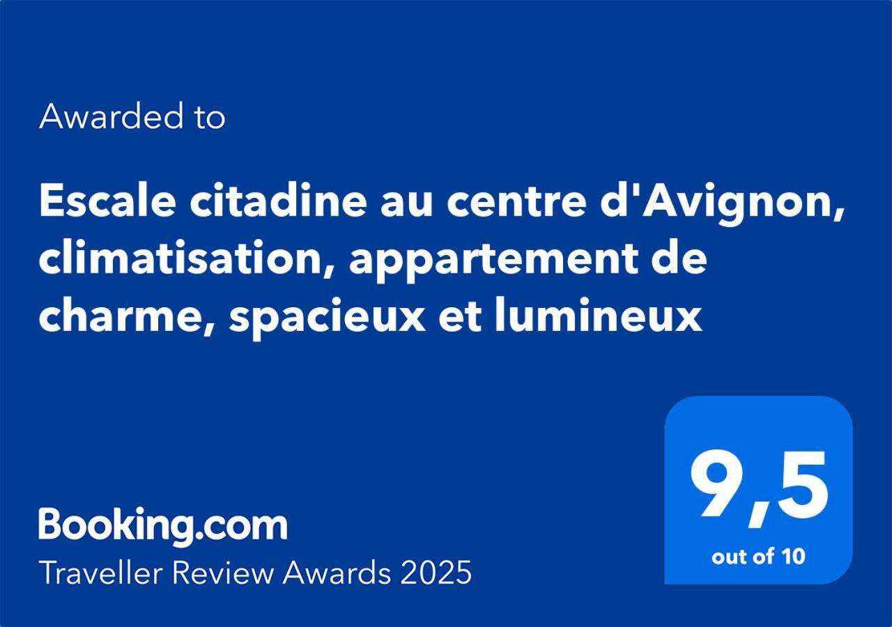 Escale Citadine Au Centre D'avignon, Climatisation, De Charme, Spacieux Et Lumineux